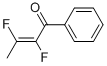 2-Buten-1-one, 2,3-difluoro-1-phenyl-, (2E)- (9CI) Struktur