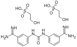 amicarbalide isetionate  Struktur