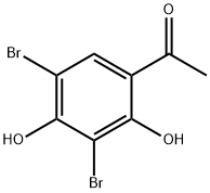 2,6-Dibromo-4-acetylresorcinol Struktur