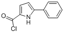 1H-Pyrrole-2-carbonyl chloride, 5-phenyl- (9CI) Struktur