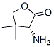 2(3H)-Furanone,3-aminodihydro-4,4-dimethyl-,(3R)-(9CI) Struktur