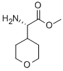 (S)-AMINO-(TETRAHYDRO-PYRAN-4-YL)-ACETIC ACID METHYL ESTER Struktur