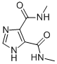 1H-IMIDAZOLE-4,5-DICARBOXYLIC ACID BIS-METHYLAMIDE Struktur