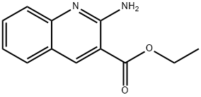 2-AMINO-QUINOLINE-3-CARBOXYLIC ACID ETHYL ESTER Struktur