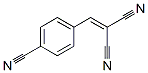 2-(4-Cyanobenzylidene)malononitrile Struktur