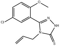 4-アリル-5-(5-クロロ-2-メトキシフェニル)-4H-1,2,4-トリアゾール-3-チオール price.