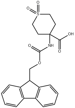 4-N-FMOC-AMINO-4-CARBOXY-1,1-DIOXA-TETRAHYDROTHIOPYRAN price.