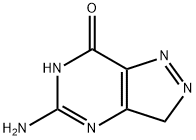 7H-Pyrazolo[4,3-d]pyrimidin-7-one, 5-amino-3,4-dihydro- (9CI) Struktur