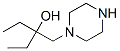 1-Piperazineethanol,-alpha-,-alpha--diethyl-(9CI) Struktur