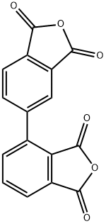 2,3,3',4'-BIPHENYL TETRACARBOXYLIC DIANHYDRIDE Structure