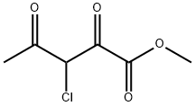 Methyl 3-chloro-2,4-dioxopentanoate Struktur