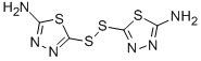 4-thiadiazol-2-amine,5,5’-dithiobis-3 Struktur