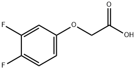 (3,4-DIFLUOROPHENOXY)ACETIC ACID Structure