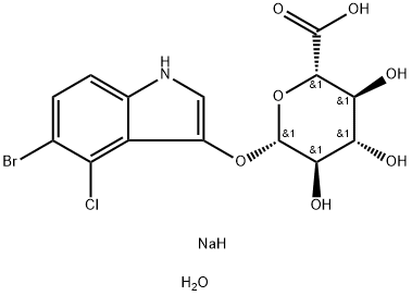 5-BROMO-4-CHLORO-3-INDOLYL BETA-D-GLUCURONIDE SODIUM SALT price.