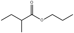 N-PROPYL-2-METHYL BUTYRATE Structure