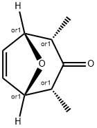 (1S,2R,4S,5R)-2,4-dimethyl-8-oxa-bicyclo[3.2.1]oct-6-en-3-one Struktur