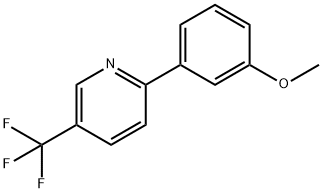 2-(3-METHOXYPHENYL)PYRIDINE Struktur