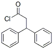 3,3-DIPHENYLPROPANOYL CHLORIDE 結構式