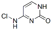 2(1H)-Pyrimidinone, 4-(chloroamino)- (9CI) Struktur