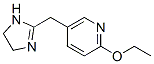 Pyridine, 5-[(4,5-dihydro-1H-imidazol-2-yl)methyl]-2-ethoxy- (9CI) Struktur