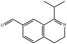 3,4-DIHYDRO-1-ISOPROPYLISOQUINOLINE-7-CARBALDEHYDE Struktur