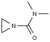 N,N-Dimethyl-1-aziridinecarboxamide Struktur