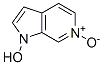 1H-Pyrrolo[2,3-c]pyridine, 1-hydroxy-, 6-oxide (9CI) Struktur