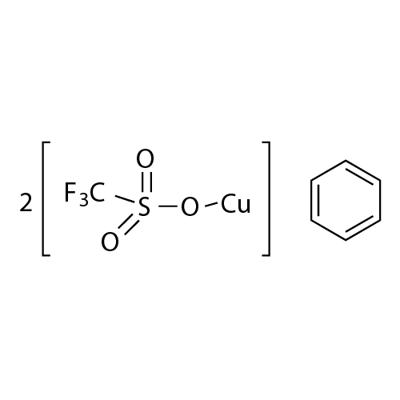 COPPER(I) TRIFLUOROMETHANESULFONATE BENZENE COMPLEX (2:1) price.