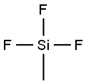 METHYLTRIFLUOROSILANE Struktur