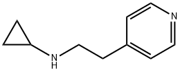 4-Pyridineethanamine,N-cyclopropyl-(9CI) Struktur