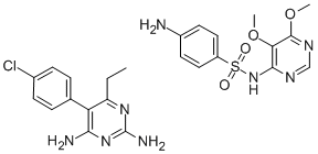 sulfadoxine-pyrimethamine Struktur