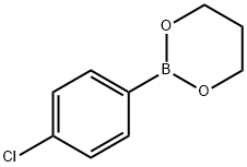 4-CHLOROPHENYLBORONIC ACID PROPANEDIOL ESTER Struktur