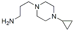 1-Piperazinepropanamine,4-cyclopropyl-(9CI) Struktur