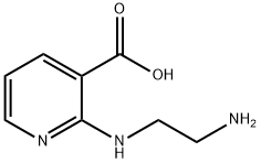 2-[(2-AMINOETHYL)AMINO]NICOTINIC ACID Struktur