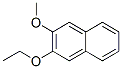 Naphthalene, 2-ethoxy-3-methoxy- (9CI) Struktur