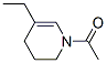 Pyridine, 1-acetyl-5-ethyl-1,2,3,4-tetrahydro- (9CI) Struktur