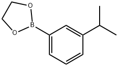 3-ISOPROPYLBENZENEBORONIC ACID ETHYLENE GLYCOL ESTER Struktur