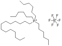 TRIHEXYL(TETRADECYL)PHOSPHONIUM HEXAFLUOROPHOSPHATE Struktur