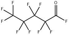 PERFLUOROPENTANOYL FLUORIDE Struktur