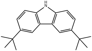 3,6-Di-tert-butylcarbazole Struktur