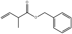 3-Butenoic acid, 2-Methyl-, phenylMethyl ester Struktur