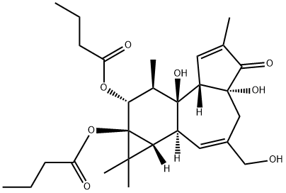 (1aR)-1,1aα,1bβ,4,4a,7aα,7b,8,9,9a-デカヒドロ-5-オキソ-3-(ヒドロキシメチル)-1,1,6,8α-テトラメチル-5H-シクロプロパ[3,4]ベンゾ[1,2-e]アズレン-4aα,7bα,9β,9aα-テトラオール9,9a-ジブチラート price.