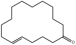 5-CYCLOHEXADECEN-1-ONE Struktur