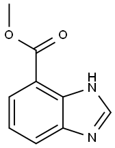 1H-Benzimidazole-4-carboxylicacid,methylester(9CI) Struktur