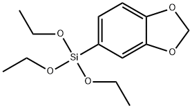 3,4-METHYLENEDIOXYPHENYLTRIETHOXYSILANE Struktur