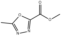 Methyl 5-Methyl-1,3,4-oxadiazole-2-carboxylate Struktur