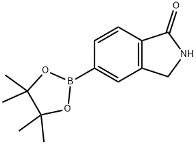 5-(4,4,5,5-TETRAMETHYL-1,3,2-DIOXABOROLAN-2-YL)ISOINDOLIN-1-ONE Structure