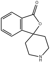 Spiro[isobenzofuran-1(3H),4'-piperidin]-3-one Struktur