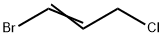 1-bromo-3-chloropropene Struktur