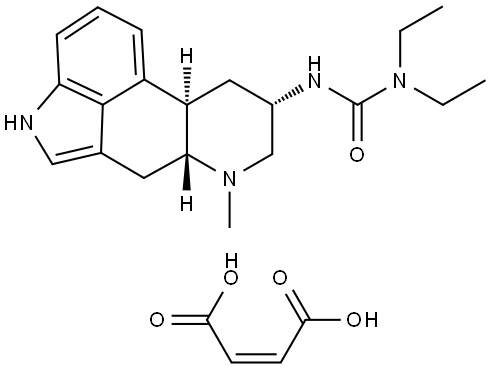 S-(-)-TERGURIDE MALEATE SALT Struktur